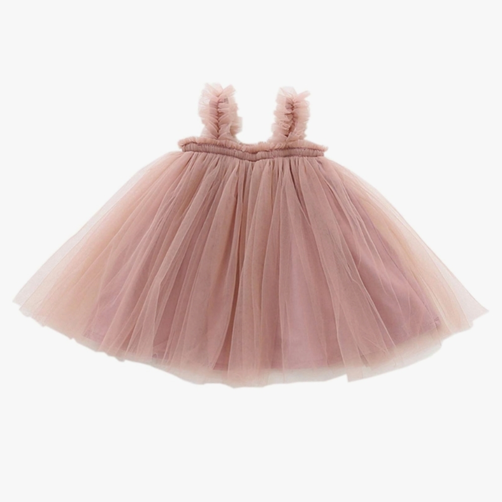 Dudu Cream Tutu Dress 12-18 Months
